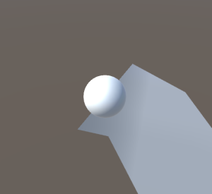 Ball object seen in Unity
